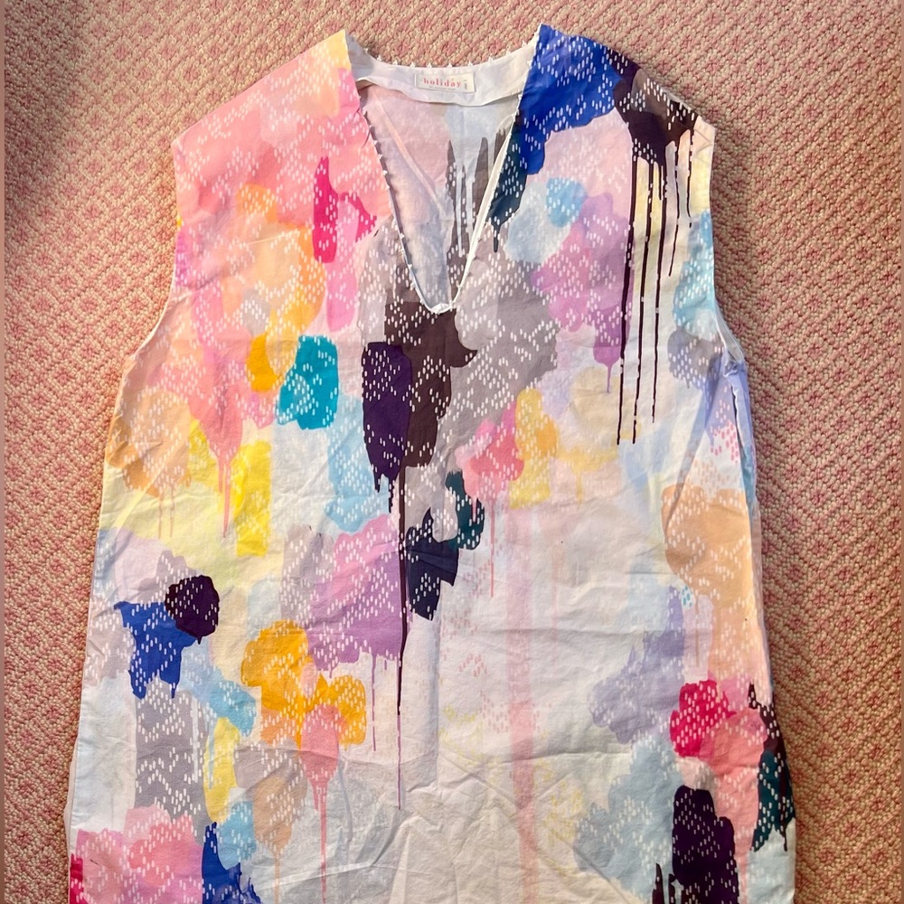 Holiday by Megan Park cotton dress. 👗 size 1 will fit sizes 4,6